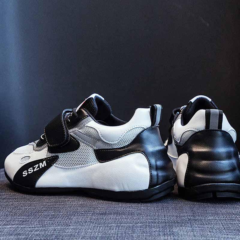 Plus Size 35-40 Summer Women Low-top Mesh Sneakers Breathable Running Basketball Shoes Students Shockproof Non-slip Velcro Shoes