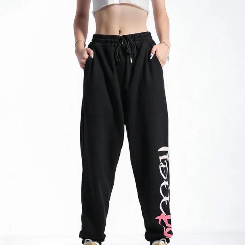 White Sports Pants Women's Summer Beamed Feet Loose Wild Trend Straight Casual Pants High Waist Thin Harem Pants Tide