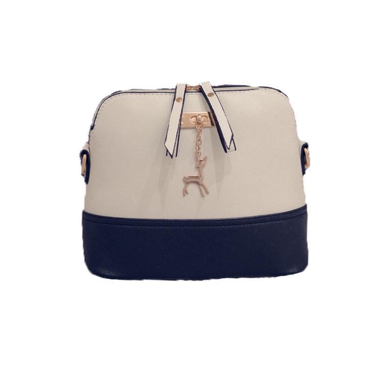 New Women's fashion Messenger Bag Vintage Small Shell Leather Handbag Casual Bags