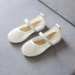 Girl's Summer Shoes Soft Sole Solid Color Princess Shoes Little Girls' Anti-slip Hollow Out Mesh Casual Light Shoes
