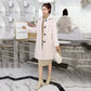 Faux Fur Coat Women Winter White Jacket Coat Female Plus Size Warm Long Casual Outerwear Overcoat