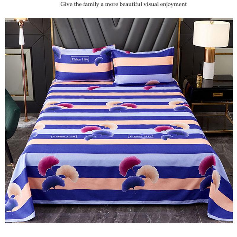 Thick Skin Care Twill Single-piece Bed Sheet Single Double Cover Sheet Household Bedding