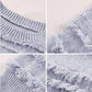 Pofulove Winter Women's Sweater Core Yarn Ladies Loose and Thin To Wear New Women's Clothing