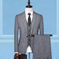 Slim Fashion Men's Suit Groom Handsome Wedding Dress Business Casual Four-piece Jacket +Pants +Vest+ Inch Shirt
