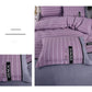 A Pair of Pure Cotton Pillowcases Children's Adult Bedding Simple Striped Pillow Core Cover 48*74cm