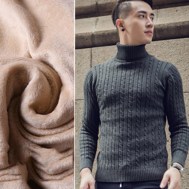 Pullover Men 2019 Autumn Winter Wool Slim Fit Sweater Men Casual Turtleneck Sweaters Pull Jumper Men