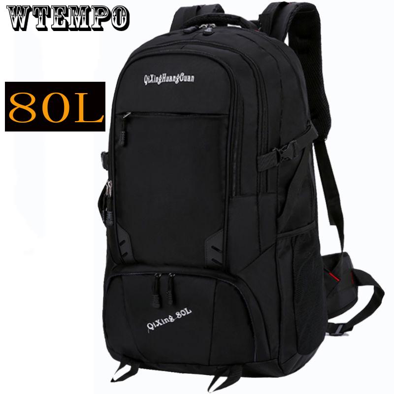 80L Large Capacity Outdoor backpack Camping Travel Bag Hiking Backpack Rucksacks sports bag