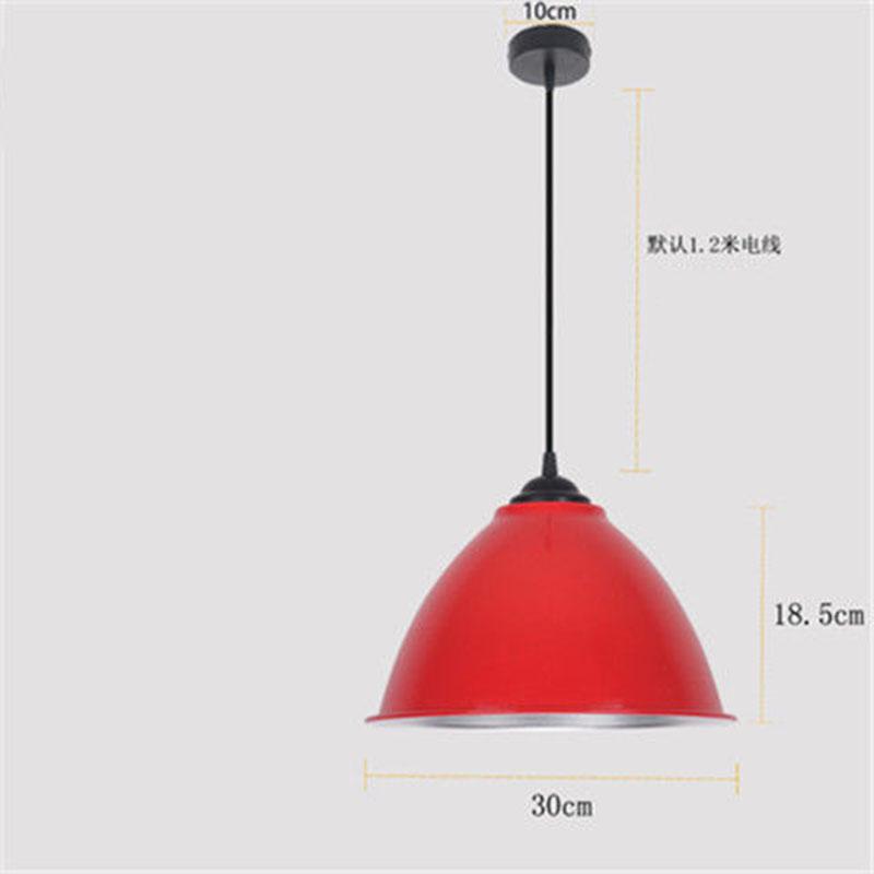 Modern Chandelier Simple Industrial Wind Lampshade Bar Restaurant Restaurant Hairdressing Salon Lamp