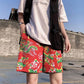 China Style Big Flowered Pants Original Sufeng Net Safflower Pants Loose Hip Hop Casual Pants Men's and Women's Fashion