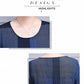 Mother Middle-aged Summer Cotton and Linen Dress Plus Size 100kg Loose Casual Linen Long Skirt Over The Knee