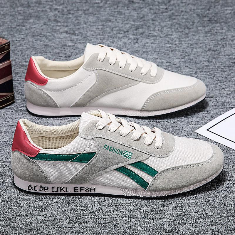 2021 New Canvas Shoes Men's Summer Trend Anti-slip Wear-resistant Sports Shoes Breathable Deodorant Flat Casual Shoes