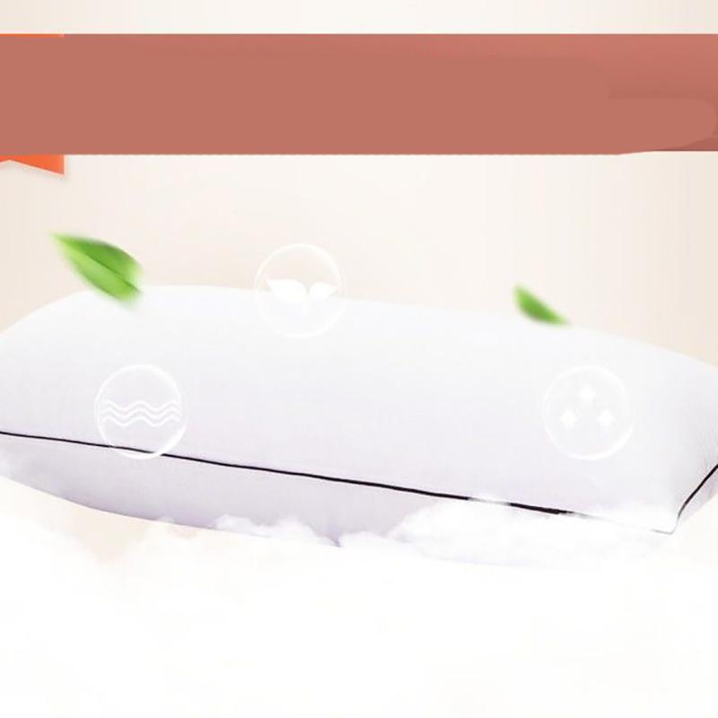 Two Home Middle Pillow Genuine Zipper Removable and Washable Pillow Core One Adult Single Pillow Set Free Pillowcase