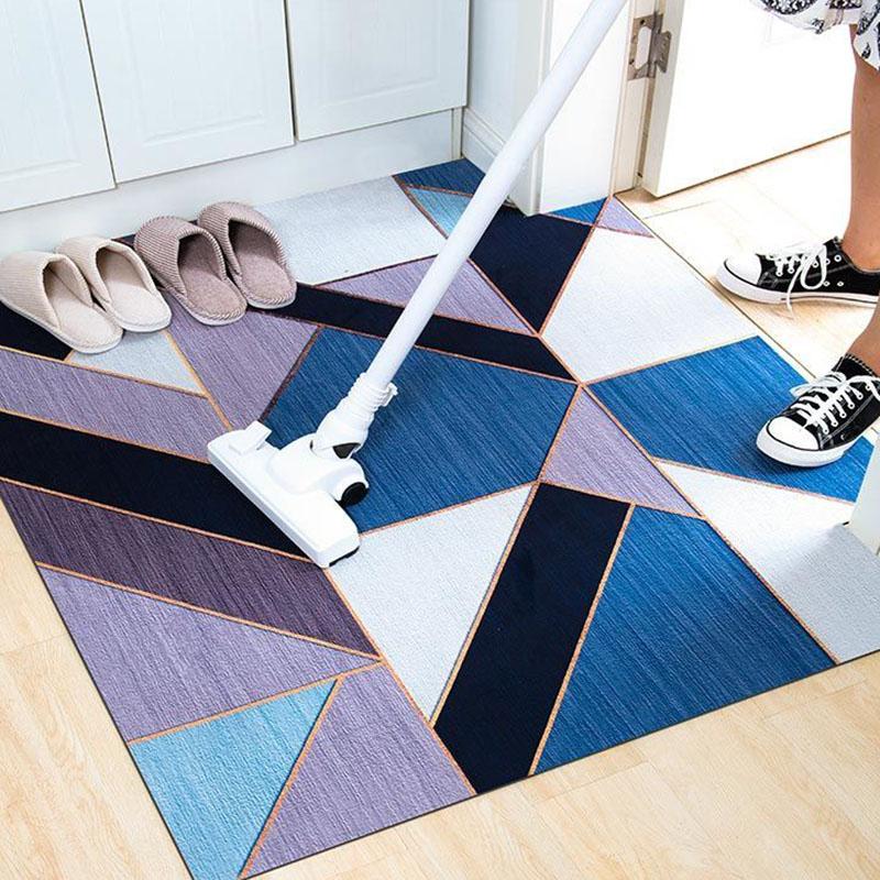 Nordic Style Door Mat Stepping on The Carpet Mat When Entering The House Living Room Household Non-slip Absorbent Pad