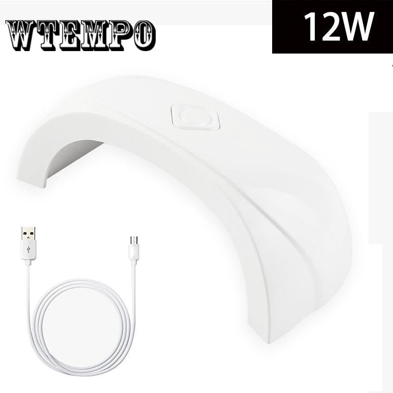 24W UV LED Lamp Manucure Timer LCD Screen Machine Nail Dryer Lamp Sunlight Fast Cure All Gel Varnish