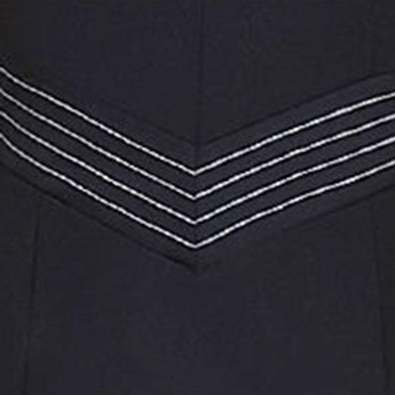 Chiffon Dress Mid Length Ladies Loose Large Size Long Sleeve V-Neck Skirt