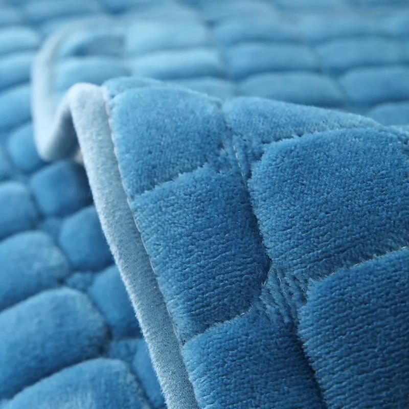 Soft Plush Sofa Cover Non-slip Thick Sofa Cover Four Seasons Universal Plush Sofa Cushion Cushion Sofa Cover