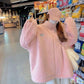 Winter Women's Faux Fur Coat Mid-length Loose Thick Warm Plush Coat Lamb Velvet Coat