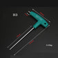 Hexagonal Wrench T-Screwdriver Auto Repair Tool Industrial Companion Tool