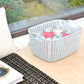 Household Imitation Vine Plastic Storage Basket Remote Control Cosmetic Fruit Storage Box