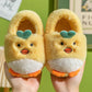 Children's Cotton Shoes Winter Baby Bags Indoor Cute Thick Soft-soled Cotton Shoes Plush Slippers