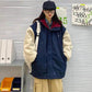 Cotton-padded Jacket Women's Winter Style Cotton-padded Jacket Loose Student Hong Kong Style Lamb Wool Plus Velvet Thick Coat
