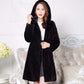 Large size Woolen coat Spring and Autumn Large Size Woman's clothing Long Sleeve Warm Windbreaker