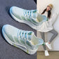 Spring  Summer Sports Shoes Women's All-match Student Running Shoes Casual Light Soft-soled Running Shoes
