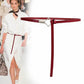 Ladies Leather Decorative Belt Knotted Cowhide Dress Thin Belt Korean Skirt Belt Girls Belt Decorative Belt