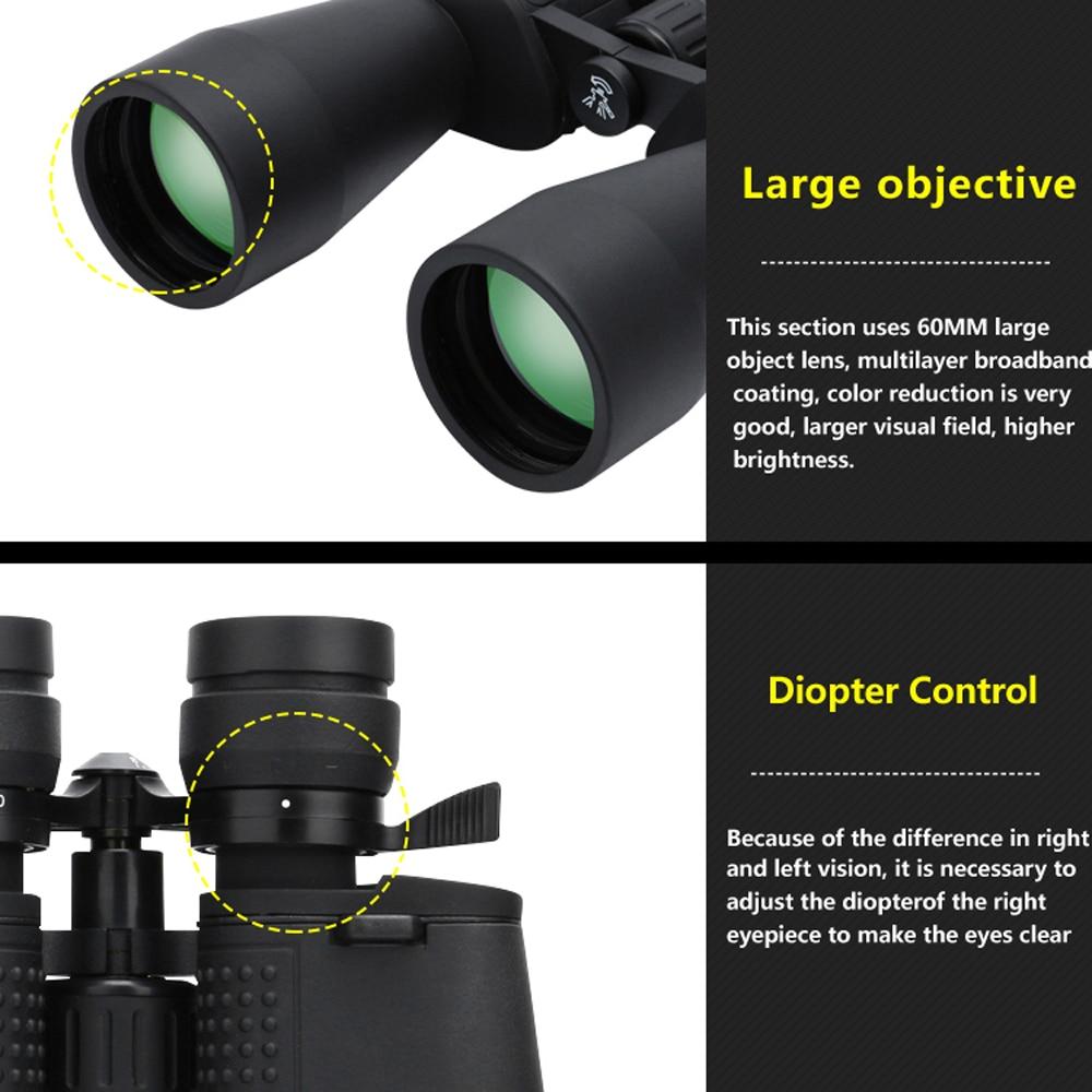 10-380X100  High Magnification Long Range Zoom 10-60 Times Hunting Telescope Binoculars  HD Professiona  Zoom