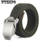 Striped Adult Men Knitted Men Casual Belts Canvas Belt Plus Size Strap Male Tactics Belt