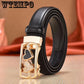 Genuine Leather Belts for Women Automatic Buckle Waist Belt for Jeans Pants Designer Waist Belt