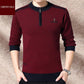 Winter Middle-aged Men's Thickened Sweater Men's Dad Thickened Plus Size Business Sweater