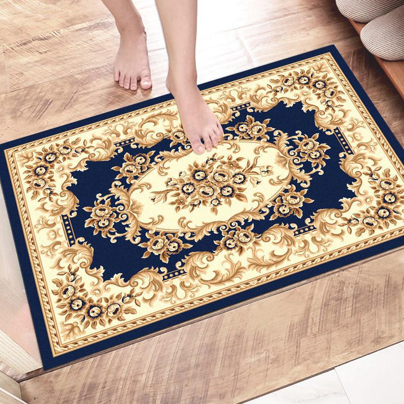 European Style Carpet Living Room Carpet Non-slip Household Carpet Bedroom Bedside Luxury Washable Carpet