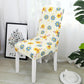 Multicolor Printed Chair Cover Cover Home Stool Cover Cover Dining Table Chair Cover Four Seasons Universal Backrest Seat Cover Fabric