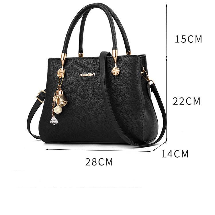 Woman bag European and American style Shoulder Handbag Trendy wild Patent leather bag Big capacity