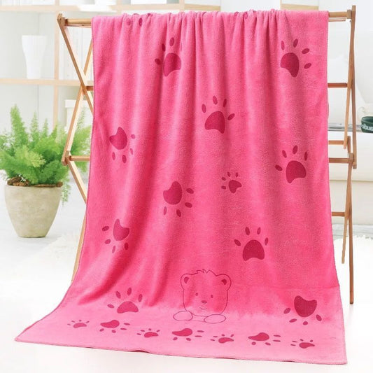 Cute Cartoon Big Towel Super Absorbent Bath Towel Bath Towel Set Is Softer Than Pure Cotton, Does Not Fade and Does Not Shed Hair