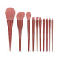 10pcs Makeup Set Brush Eye Shadow Loose Powder Eyebrow Brush Foundation Blush Brush Full Set of Brushes Super Soft