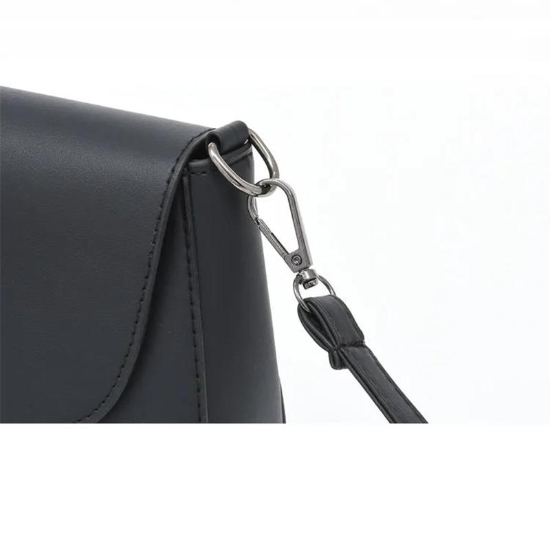 Women's Small Bag Messenger Bag Tassel Shoulder Bag Soft Leather Small Square Bag Handbag Purse