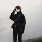 Autumn Retro Twist Sweater Outer Wear Women's Loose Mid-length Lazy High Neck Knitted Sweater