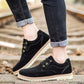 Spring and Autumn Men's Low Top British Shoes Logging Shoes Casual Sneakers Outdoor Workwear Shoes All-match Leather Shoes Men's Shoes