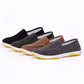 Old Beijing Men's Casual Cloth Shoes Anti-skid and Breathable Work Shoes with Tendon Sole Spring and Autumn Canvas Shoes