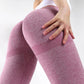 Ladies Gym Yoga Seamless Pants Sportswear Elastic Buttocks Push-Ups Sports Fitness Leggings Sports Pants Hip Pants Sports Pants Trousers