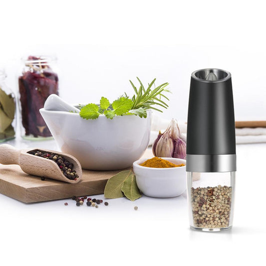 Home Use Electric Induction Stainless Steel Pepper Grinder Grinding Bottle
