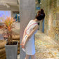 Sweet Sleeveless White Slim-fit Waist Skirt Girlish Rainbow Color Button A-line Short Dress