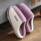 Winter Code Home Couple Cotton Slippers Indoor Warm Thick-soled Slippers Plush Cotton Slippers Anti-slip Plush Slippers