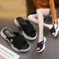 Size35-39 Summer Women Slippers Bohemian Beach Lightweight Slippers Wedge Platform Crystal Letter Sandals Outdoor High Heels