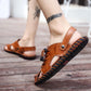 Men's Sandals Men's Sandals Men's Shoes Summer Leather Sandals Men's Leather Casual Shoes Slippers