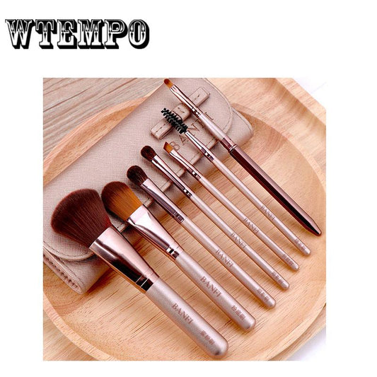 Foundation Powder Make-up Brushes Eyeshadow Contour Blending Cosmetic Brushes Set
