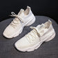 Flat Bottom Running Shoes Women All-match Flying Weaving Shoes Summer Sports Shoes Women's Breathable Leisure