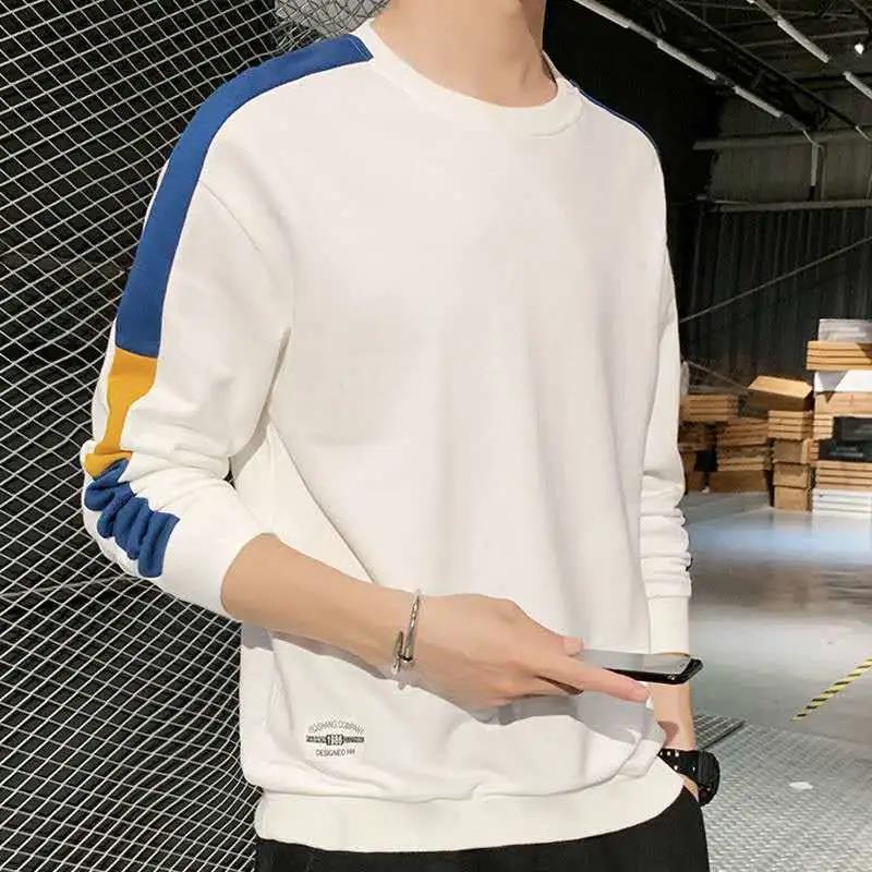 Sweater Men's Winter Warm and Comfortable Top Casual Round Neck Long-sleeved T-shirt Pullover Bottoming Shirt